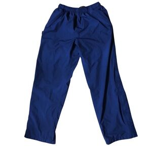 Vintage Boathouse Goretex Pants Men’s XL Lined Navy Blue Leg Zippered Pockets